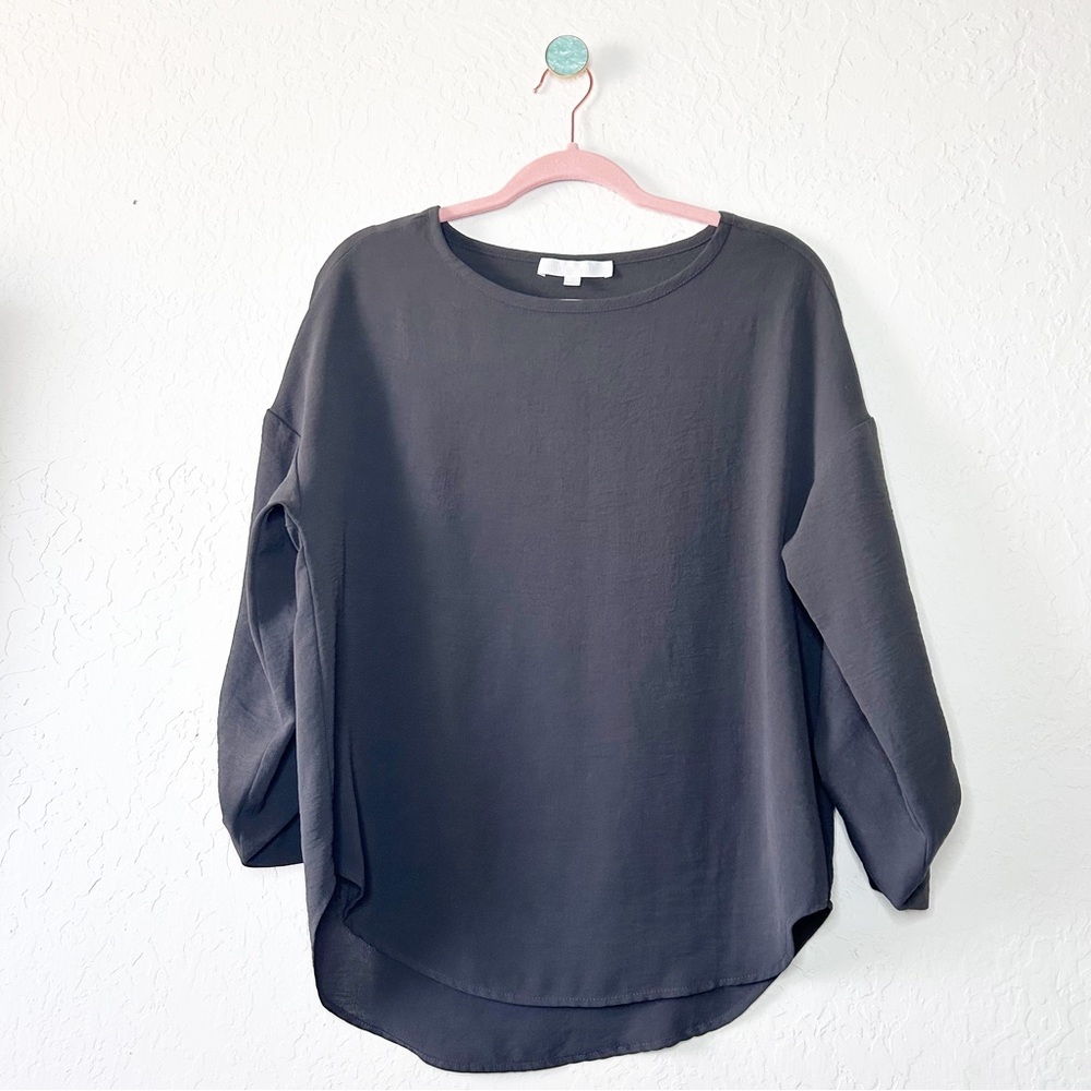 Adyson Parker Gray Blouse Size S
